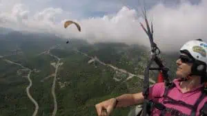 מצנחי רחיפה בבודווה - Tandem Paragliding montenegro